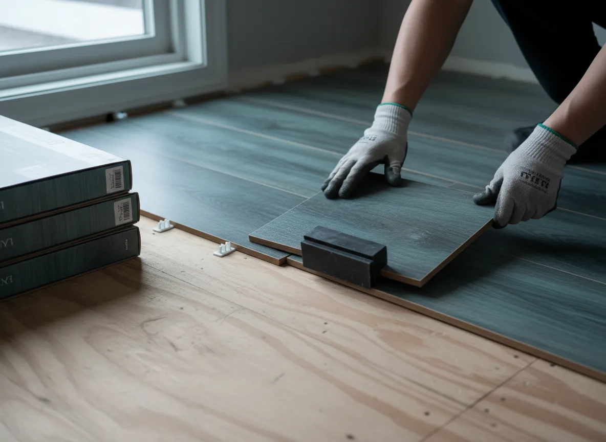 Luxury Vinyl Plank Installation company in Peck, KS
